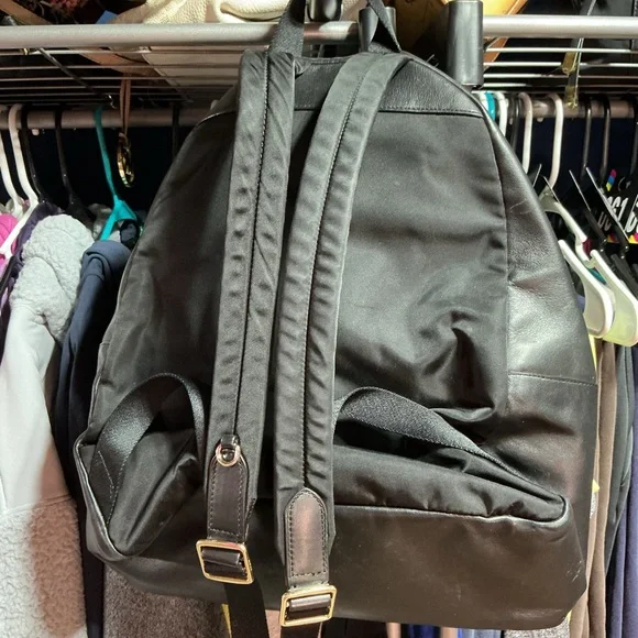 Coach Brown and Black Signature Backpack - Picture 5 of 9